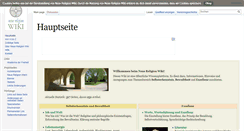 Desktop Screenshot of neue-religion.de